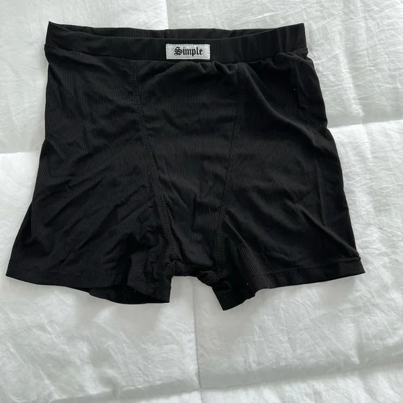 adika SIMPLE fitted black boxer short - Picture 2 of 6